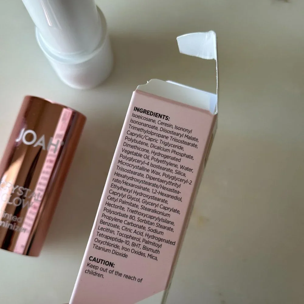 JOAH Crystal Glow Natural Beige Tinted Luminizer Stick
